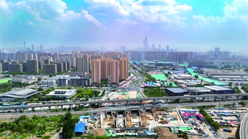 济南奥体西路打通在即